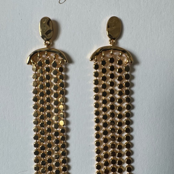 J. Crew Gold Cascade Earrings - Picture 1 of 2